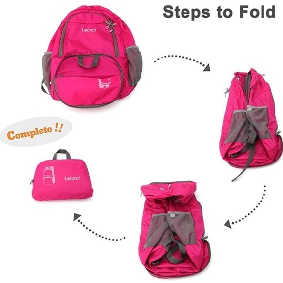 Lightweight Packable Backpack Water Resistant Hiki - Picture 7 of 7